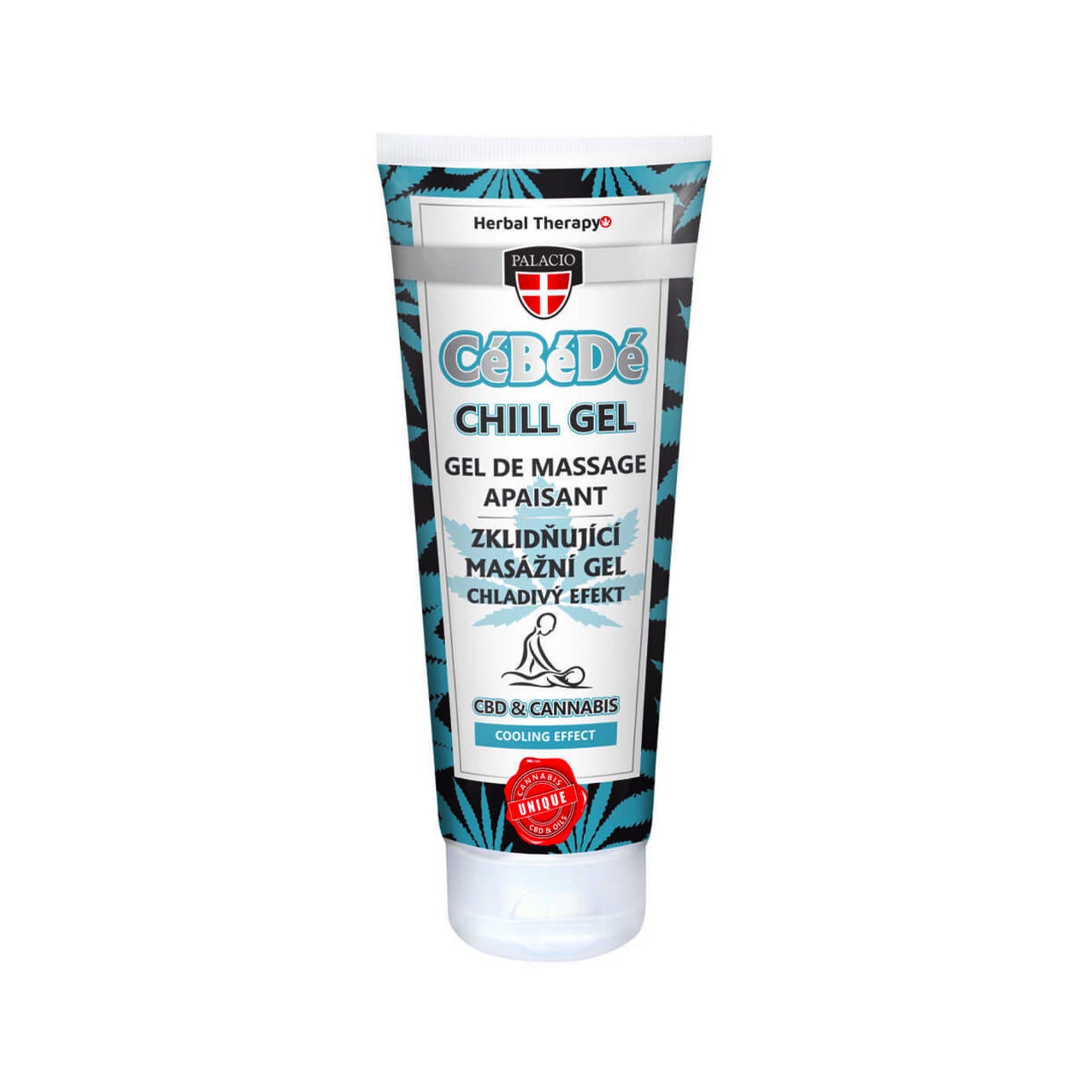 Gel de Massagem Refrescante com CBD - Palacio Cébédé Chill 🧴❄️