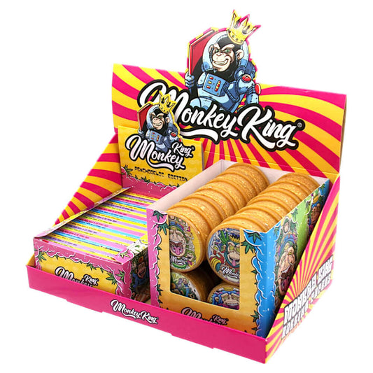 Mortalhas Monkey King Rolling c/filtros e  Grinders