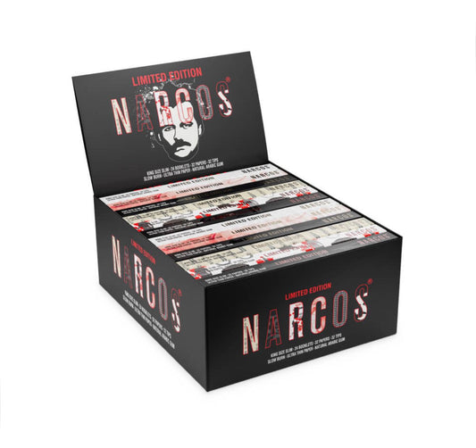 Mortalhas NARCOS KingSize c/ filtros Limted Edition