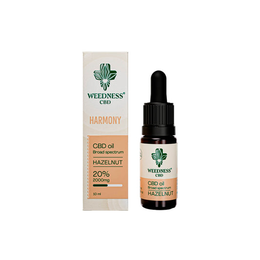 Óleo CBD Weedness Avelã 10% | 20% | 30% 🍃🌰