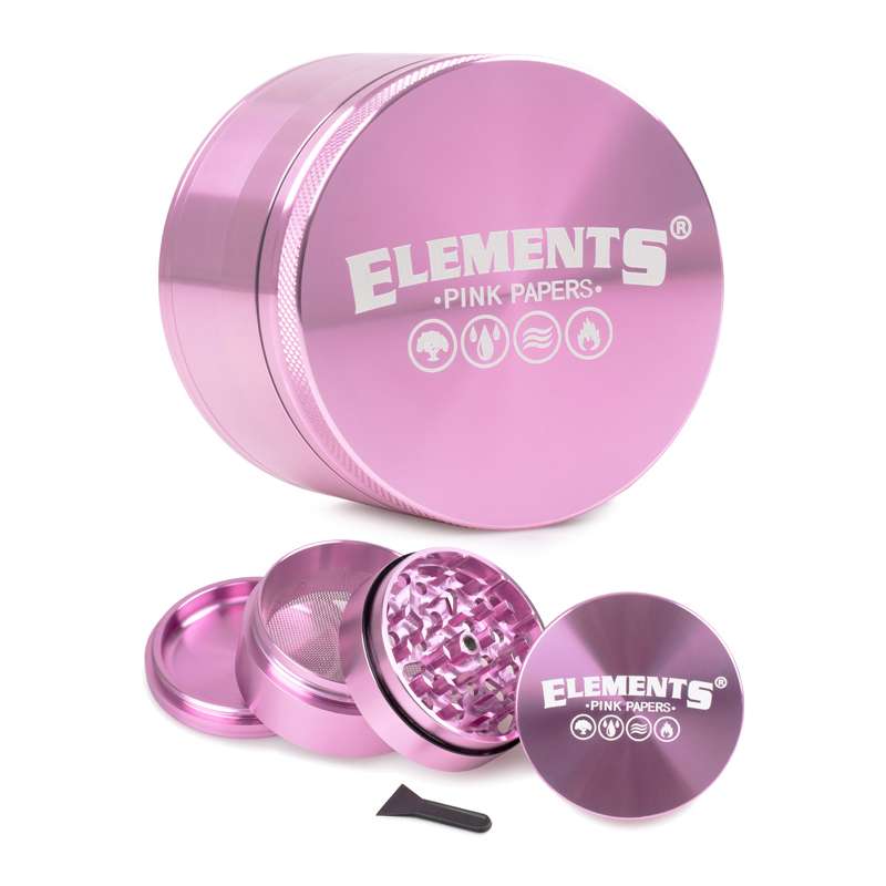 Grinder 4 partes Elements Pink