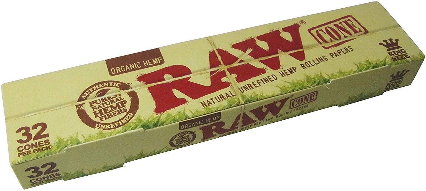 RAW Organic Hemp Cones