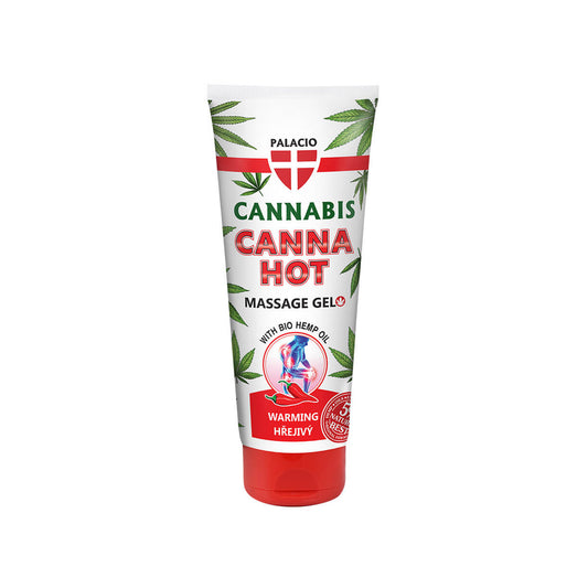 Gel de Massagem Aquecedor com Cânhamo - Palacio Canna Hot 🧴🔥