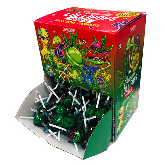 Chupa-Chupas Euphoria Cannabis Coca-Cola 🥤